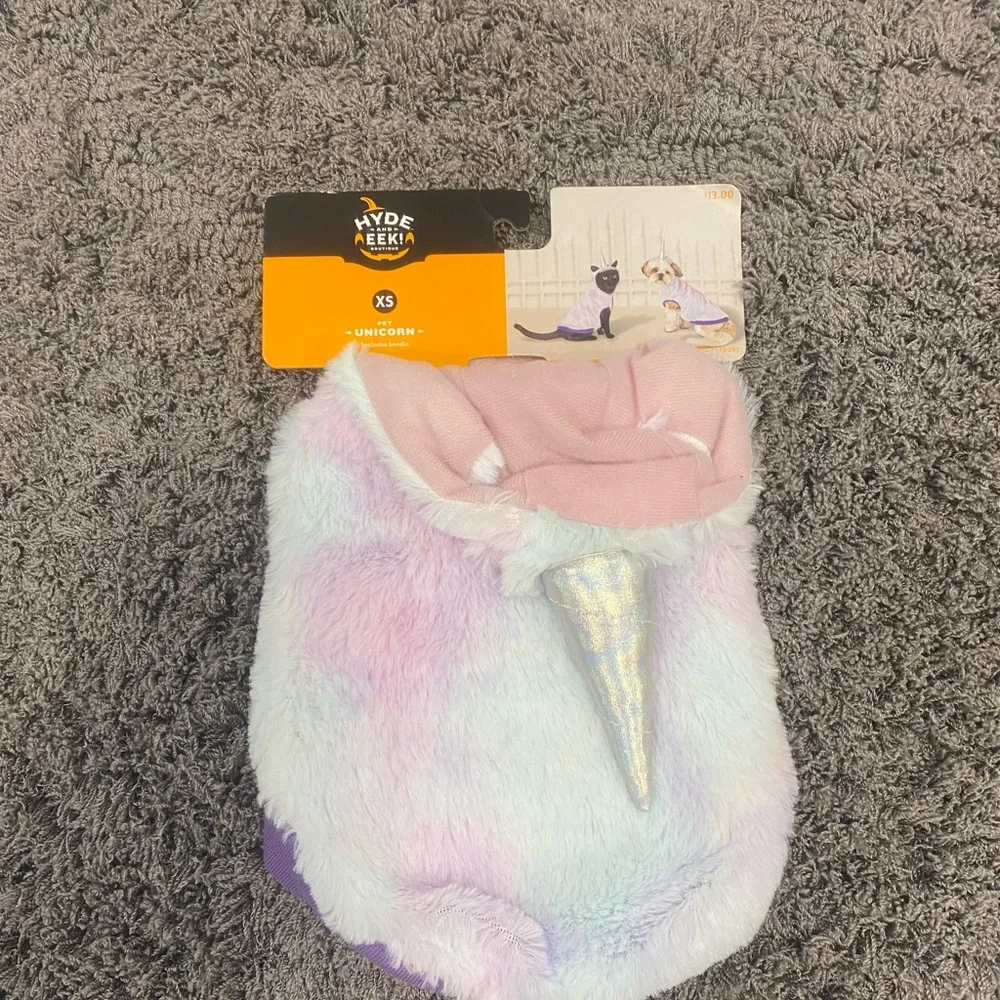 Dog or cat Rainbow, Pumpkin & Unicorn Costume Set - Multicolor